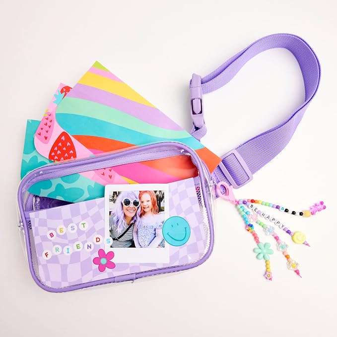 Creativity for Kids Chic Boutique Belt Bag: DIY Girls Art & Craft Kit, Girls Toys Age 6-8+, Crafts and Cute Stuff for Girls, Birthday Gifts for Girls