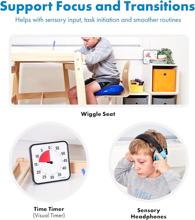 Classroom Sensory Kit for Kids - Ages 4 to 6 (Pre & Kindergarten)