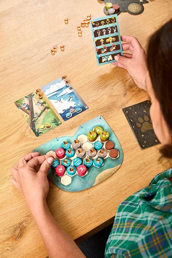 Asmodee Harmonies Board Game - Create Oneiric Landscapes, Strategic & Poetic Gameplay, Fun Family Game for Kids & Adults, Ages 10+, 1-4 Players, 30 Min Playtime, (Multilingual Edition) | Create Oneiric Landscapes! Fun Family Strategy Game for Kids & Ad...