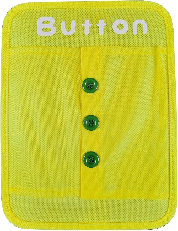 Dress Learning Boards Preschool Early Educational to Basic Life Skills Dress Learning Boards Learn to Button,Buckle,Zip,Snap,Lace & Tie