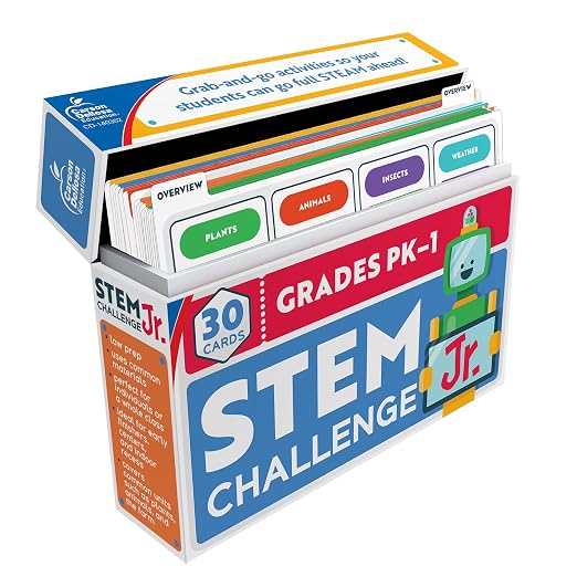 Carson Dellosa STEM Challenges, Hands-On, Science Kits, Ages 4-7 | Insects, and Weather 1st Grade, Kindergarten, and Preschool Learning Activities, Educational Games and Experiments