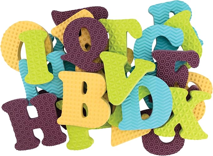 Chenille Kraft WonderFoam Big Letters (AC4397), Assorted Colors, 26 Pieces