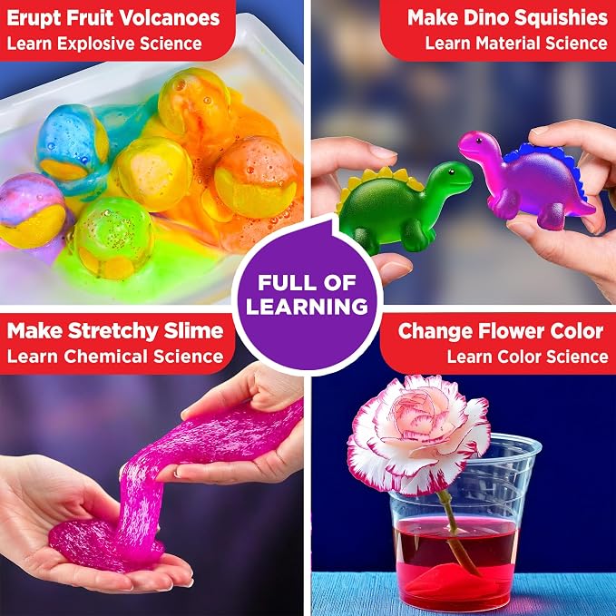 Doctor Jupiter My First Science Gift Set for Kids Ages 4+ | Birthday Gift Ideas for Boys & Girls 4, 5, 6, 7, 8 Year Olds, Science Kits for Kids Ages 5-7, STEM Educational Toys