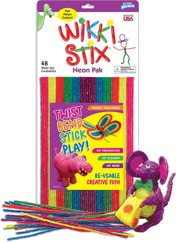 Wikki Stix Neon Pak of 48.
