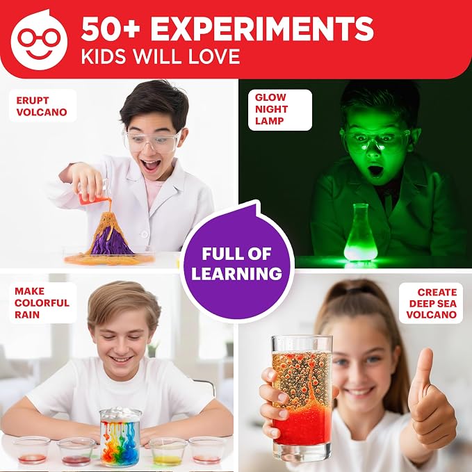 Doctor Jupiter Ultimate Science Experiments Kit for Kids Ages 8+ | Science Kits for Kids Ages 8-12, Birthday Gift Ideas for Boys & Girls 8, 9, 10, 11, 12 Year Olds, STEM Educational Toys