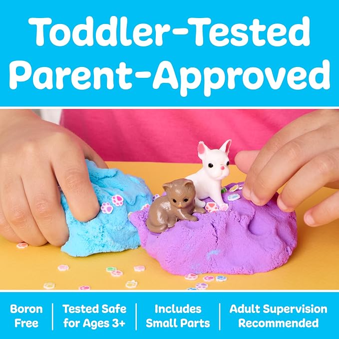 Creativity for Kids Sensory Minis Pets Kit | Cloud Clay Sensory Toy for Kids | Mess-Free, Screen Free Summer Supplies | Travel Activity for Kids (Ages 3+)