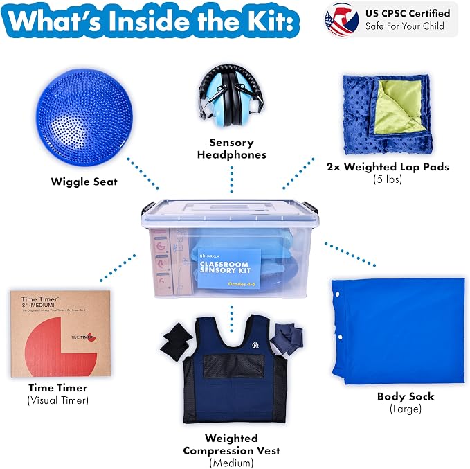 Classroom Sensory Kit - Grade 4 to 6 - Ages 9 to 11