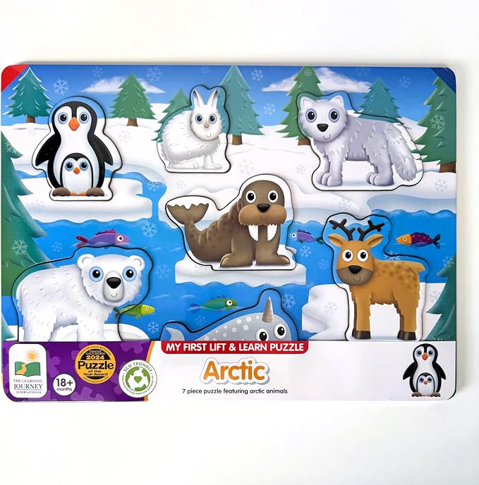 My First Lift & Learn Arctic Puzzle By The Learning Journey
