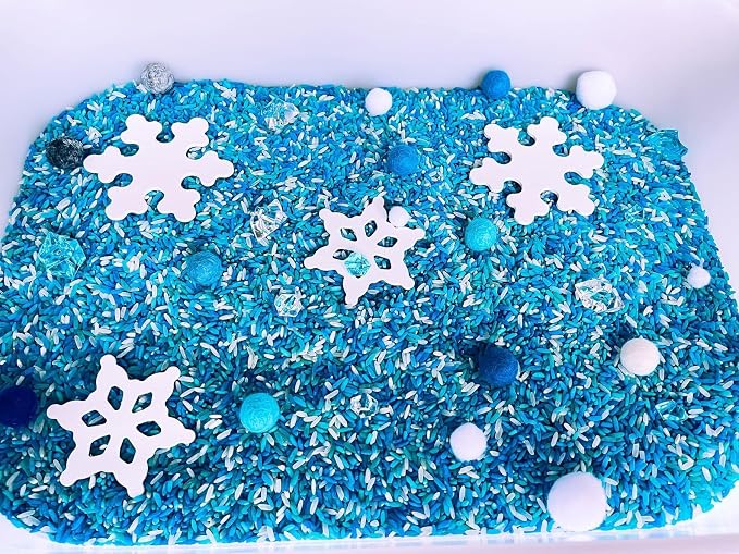 Kids Sensory Bins Montessori Sensory bin, Sensory Toys, Sensory Bins, Sensory Bin for Preschoolers (Winter)