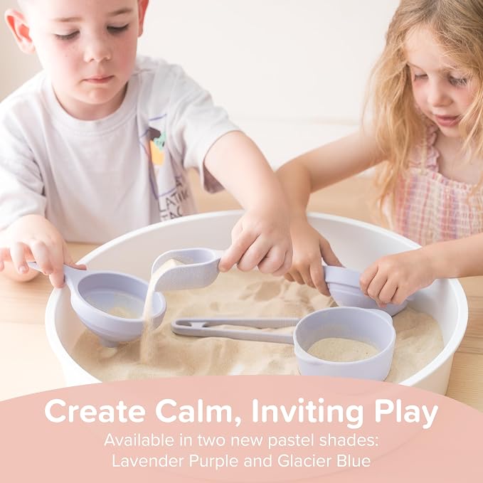 Blue Starter Tool Kit Sensory Bin Accessories for Sensory Play | Sensory Bin Accessory Set | Messy Play and Water Play Accessories | Suitable for 18 Months Plus | Sensory Play Accessories