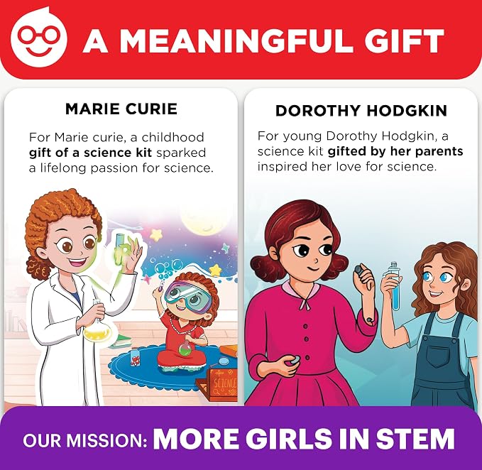 Doctor Jupiter Girls' Ultimate Science Experiments Kit for Kids Ages 8+ | Birthday Gift Ideas for Girls 9, 10, 11, 13, 14, 135+ Experiments, Science Kits for Kids Ages 8-12, Learning, Educational Toy