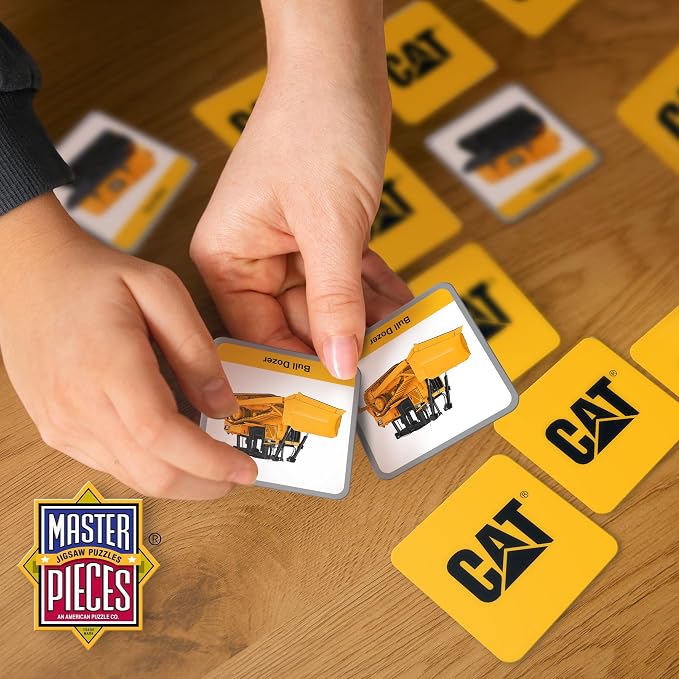 MasterPieces Officially Licensed CAT Picture Matching Card Game for Kids and Families