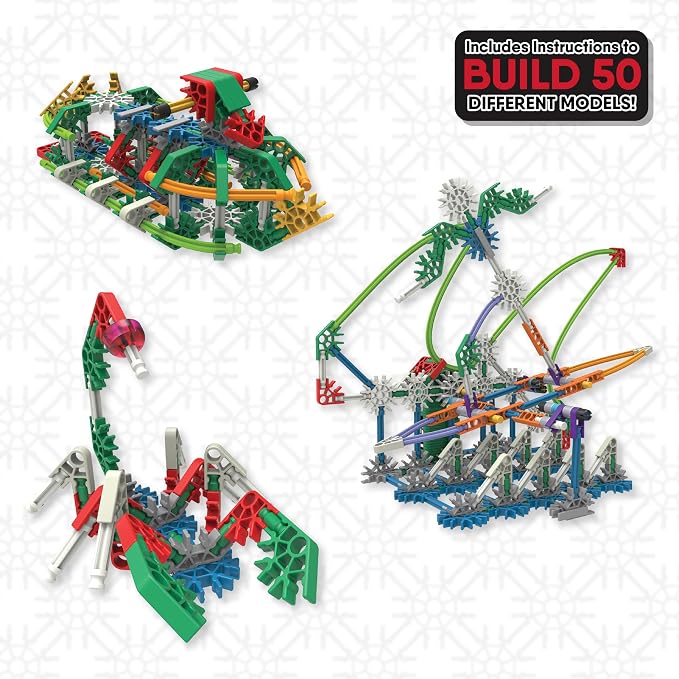 K'NEX - Power & Play Motorized Set ‚ 529 Pieces, STEM Building, Kid Construction Set‚ Ages 7+