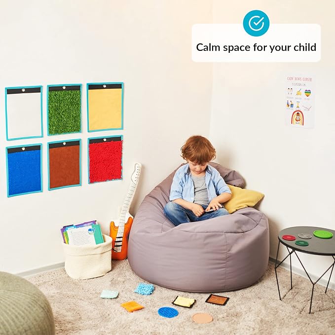 ODOXIA Sensory Mats for Autistic Children | Sensory Tiles for Kids | Mats, Discs & Bean Bags | Sensory Wall Panel | Multi-Sensory Exploration | Sensory Toys | Sensory Room Equipment | Tactile Play