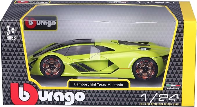 Bburago 21094G 1/24 1/24 Lamborghini Terzo Millennio-Green