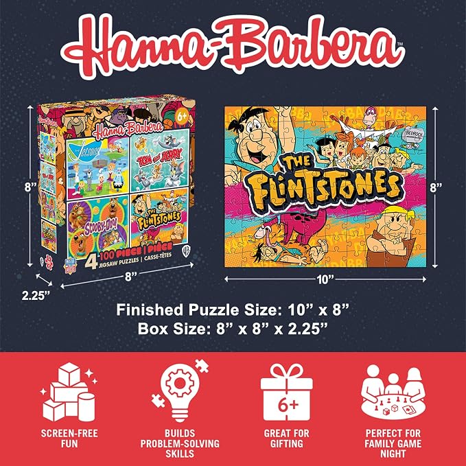 MasterPieces Hanna-Barbera - 4-Pack