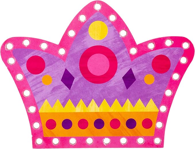 Stephen Joseph Lacing Cards, Princess/Castle