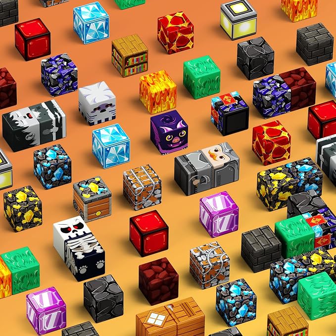 Magnetic Blocks, 100PCS Building Cubes, Boys Kids Gifts Toys | 0.8in Sensory Stacking Toys for STEM Constructions, Boys Girls Birthday Gifts Ages 4 5 6 7 8-12 Year Kids