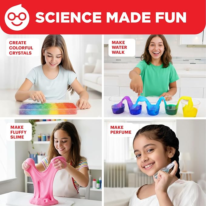 Doctor Jupiter Girls' Ultimate Science Experiments Kit for Kids Ages 8+ | Science Kits for Kids Ages 8-12, Birthday Gift Ideas for Girls 8, 9, 10, 11, 12 Year Olds, STEM Educational Toys