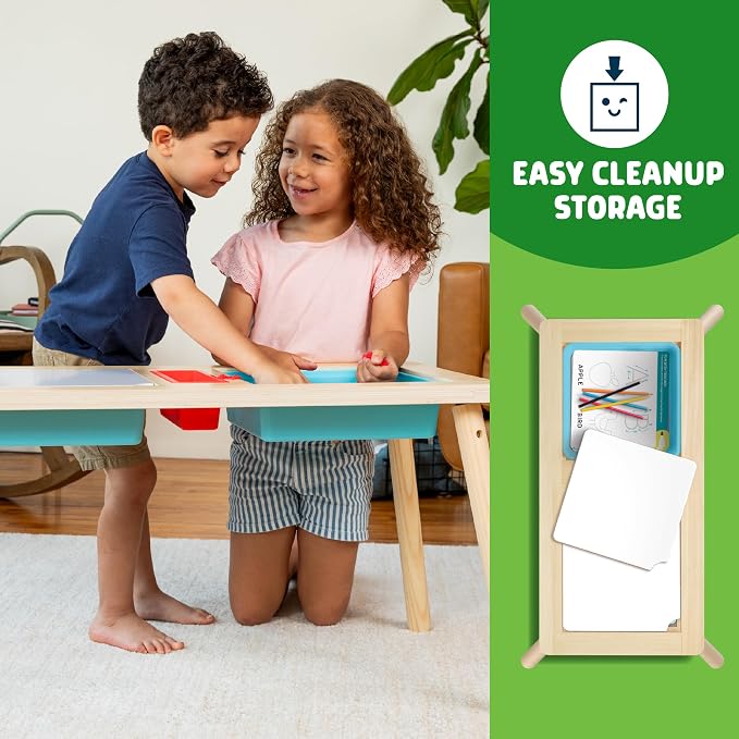 Chuckle & Roar - Play and Create Sensory Table - Indoor Mess Free Fun - Sensory and Tactile Engagement - Great for Preschoolers - Ages 3 and Up