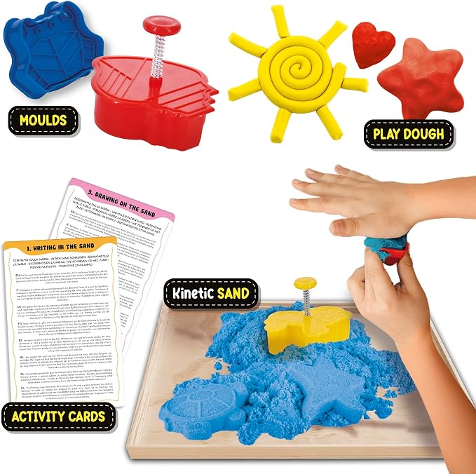 Lisciani - Montessori Box : Touch - Sensory Touch Kit for Children from 3 Years - Texture Discovery - Stimulates the Sense of Touch - Sensory Awakening - Montessori Focus