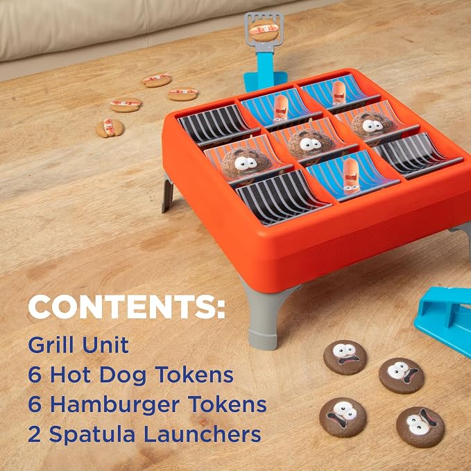 King of the Grill Matching Board Game - Target Game - Preschool Toys - Hand-Eye-Coordination Game - Fun Fast-Paced Party Game for Family Night - Interactive Kids Board Games - Ages 5+