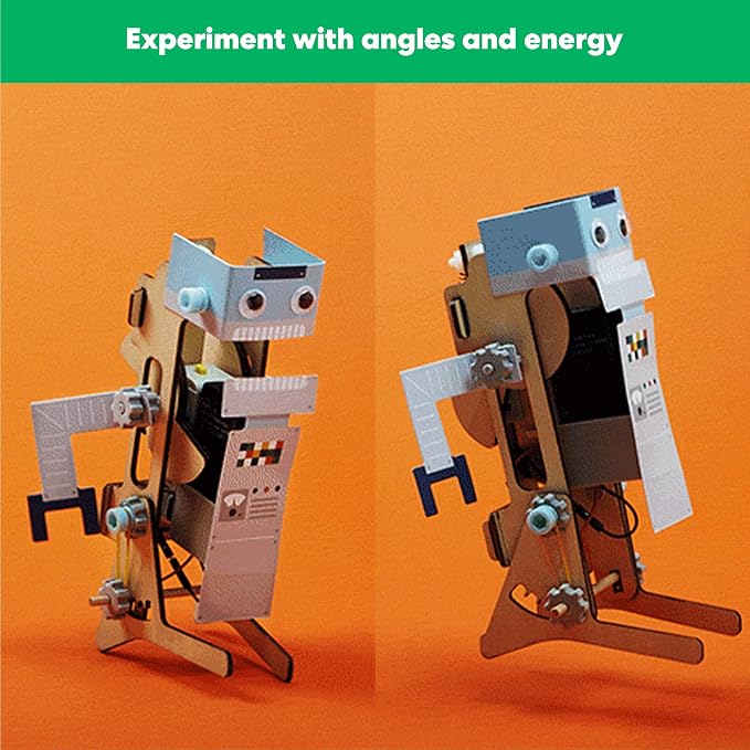 KiwiCo Jumping Robot STEM Kit - Robotics Building Set, Engineering, Ages 9+ | Robotics science project gift kit for hands-on learning and creative building exploration