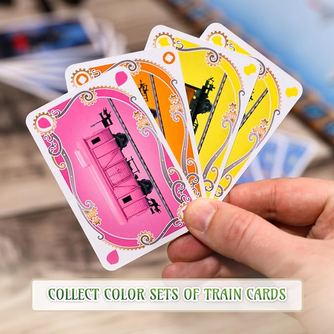 Ticket to Ride Europe Board Game (2026 Refresh) | Classic Train Adventure Strategy Game for Families, Kids and Adults, Ages 8+, 2-5 Players, 30-60 Minute Playtime