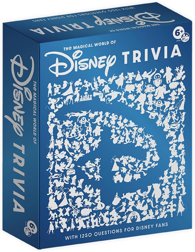 Disney Trivia Board Games for Family Night, Travel Games, Strategy Game, 6+ | Disney Toys, Family Game Night, Travel Games, Screen-Free, Holiday Game, Kids Board Game, Strategy Games