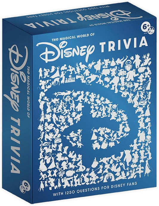 Disney Trivia Board Games for Family Night, Travel Games, Strategy Game, 6+ | Disney Toys, Family Game Night, Travel Games, Screen-Free, Holiday Game, Kids Board Game, Strategy Games
