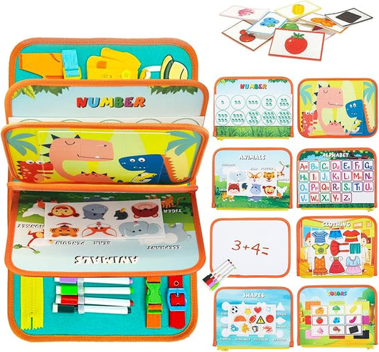 Felt Activity Book 2.0 – Portable Quiet Play Set