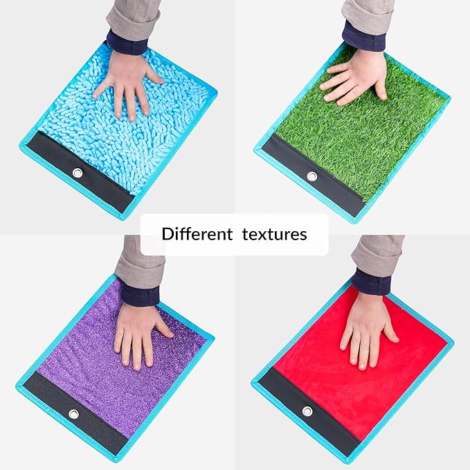ODOXIA Sensory Mats for Autistic Children | Tiles for Kids | Wall Panel Kids | Multi-Sensory Exploration | Different Textures & Colors | Room Equipment | Tactile Play