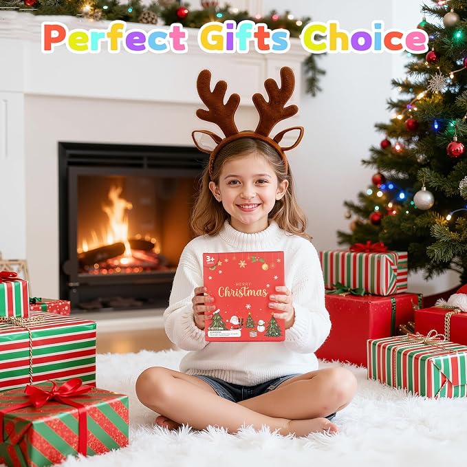 Sensory Squishy Maze Fidget Toys for Kids Christmas Stocking Stuffers | Gel Filled Autism Toys for Special Need, Quiet Fidgets Calming Toys for Preschool, Gifts Prizes for Classroom