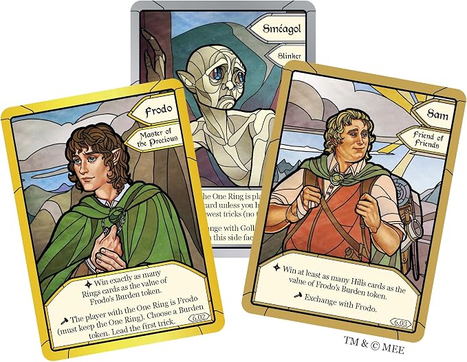 The Lord of the Rings The Two Towers Trick-Taking Game | A Cooperative Card Adventure! Strategy Game for Kids & Adults, Ages 10+, 1-4 Players, 20 Mins