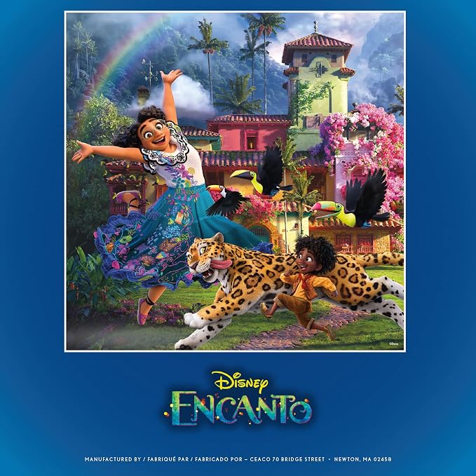 Ceaco - Disney Encanto Mirabel - 200 Piece Jigsaw Puzzle for Kids Ages 8-10 | Official Disney Licensed Art, Made in the USA, Recycled Board, Poster Included, 15 in x 11 in, Giftable