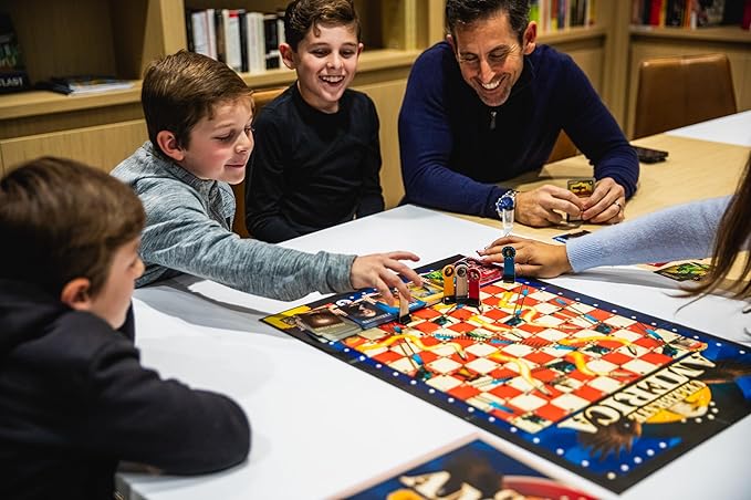 Celebrate America - Race to The White House Board Game, USA Trivia Game, America’s 250th Anniversary Edition, Families & Kids 8+, 2+ Players, Made in America