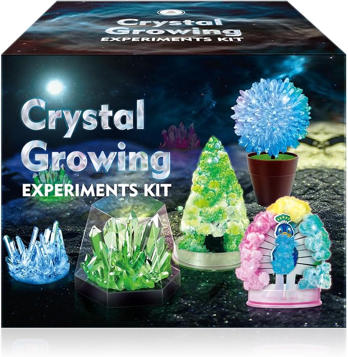 UNGLINGA Crystal Growing Experiment Science Kits for Kids | S.T.E.M Projects Learning Educational Toys Gifts Idea for Boys Girls