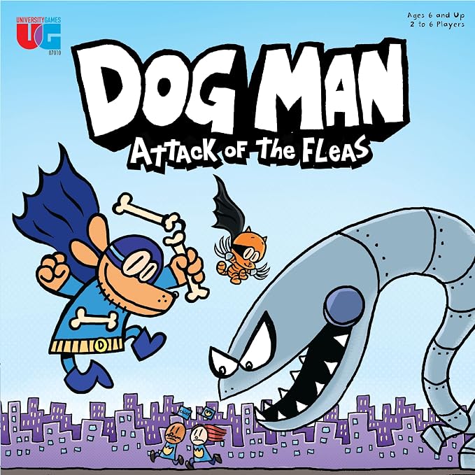 University Games Dog Man: Attack of the Fleas Game (UG-07010)