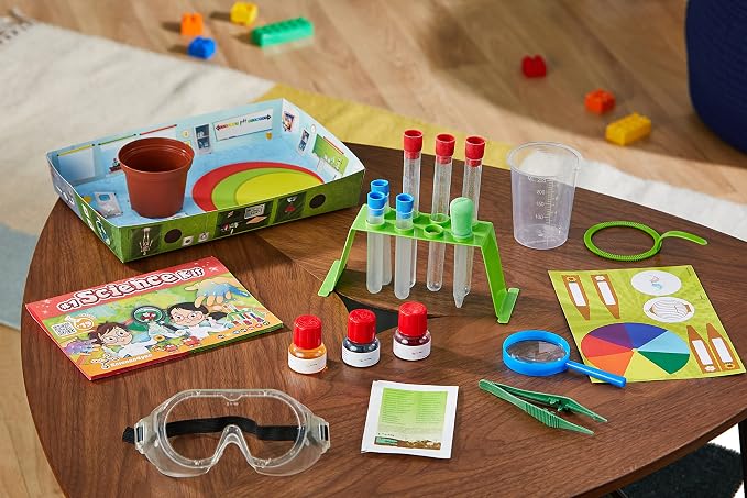 Science4you My First Science kit for Kids Age 4+ - Kids Chemistry Set + Science kit with Educational Experiments, STEM Toys, Games, Birthday Gifts for Boys & Girls Age 4 5 6+