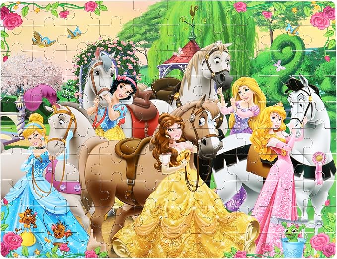 Puzzles for Kids Ages 4-6,100 Piece Puzzles for Kids Ages 6-8 in Metal Box | Educational Learning Jigsaw Puzzles Puzzle Games for Boys and Girls