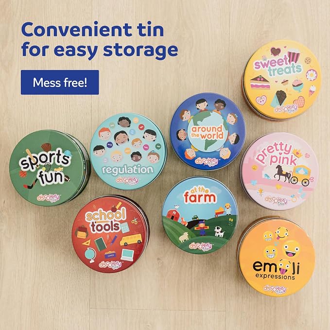 Fun & Function The Original Discovery Putty - Therapy Putty for Kids w/Hidden Around The World Pieces - Sensory Putty/Play Putty - Kids Putty for Special Needs - Around The World Putty Set for Kids
