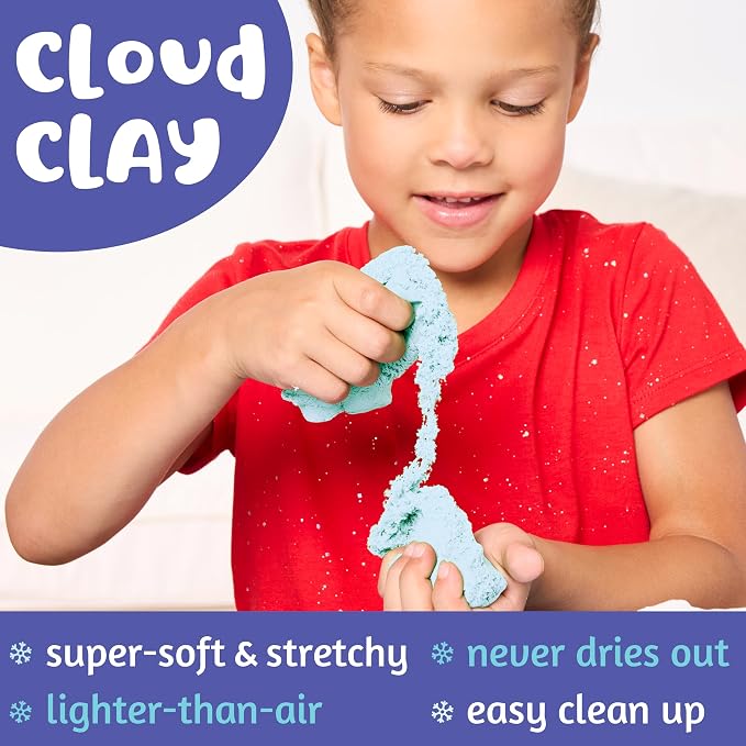 Creativity for Kids Sensory Pack: Winter - Toddler Christmas Crafts | Holiday Crafts for Kids| Sensory Toys for Toddlers, Travel Toys and Stocking Stuffers for Kids (Ages 3+)