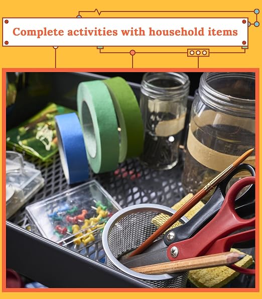 Carson Dellosa Stem Challenges, Seasonal, Physical, Life, Earth & Space Science Kits for Kids Ages 8-12, Educational Games and Experiments for 3rd Grade and Up (Pack of 6)
