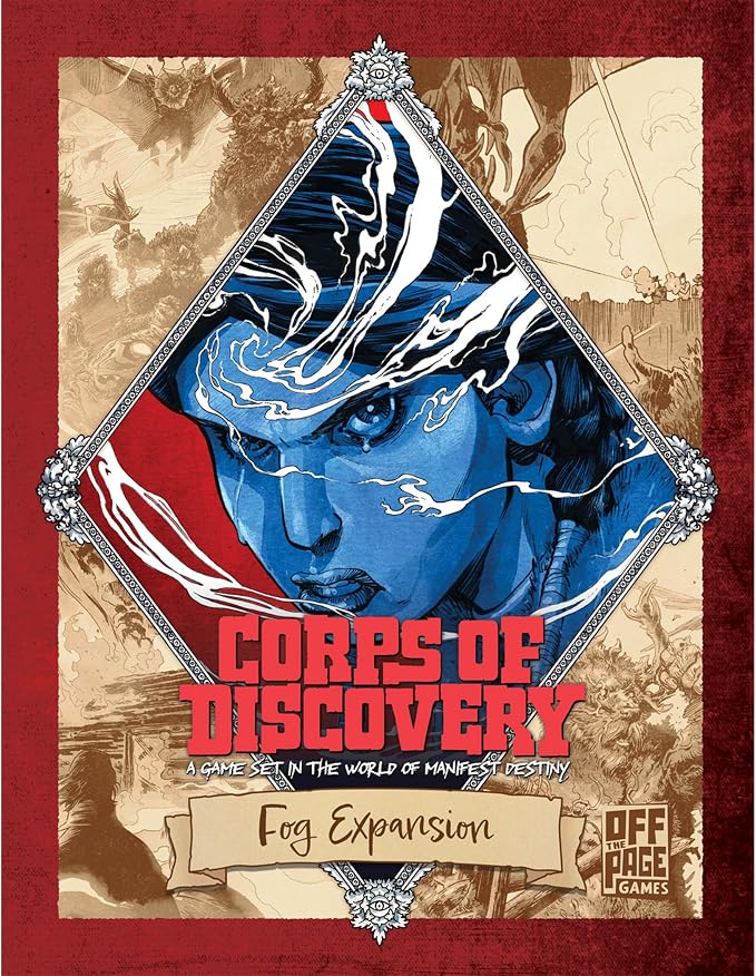 Corps of Discovery: Fog Expansion | Survival Challenge with Hidden Terrain Rules, 1–4 Players, Ages 14+, Comes with new Gear, and Destiny cards!