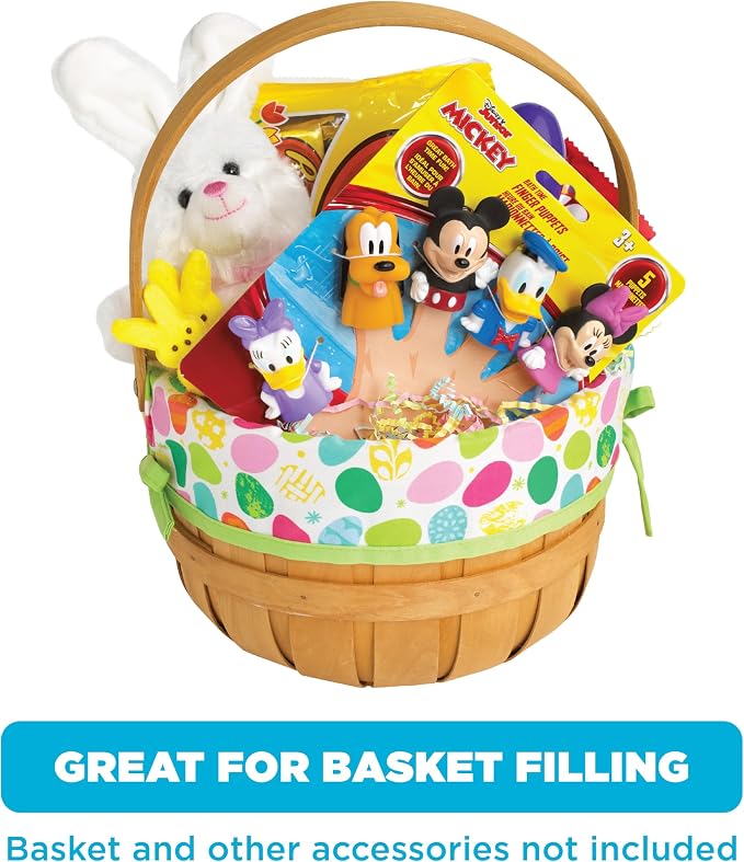 Disney Mickey Mouse & Friends Finger Puppets - Party Favors, Educational, Bath Toys
