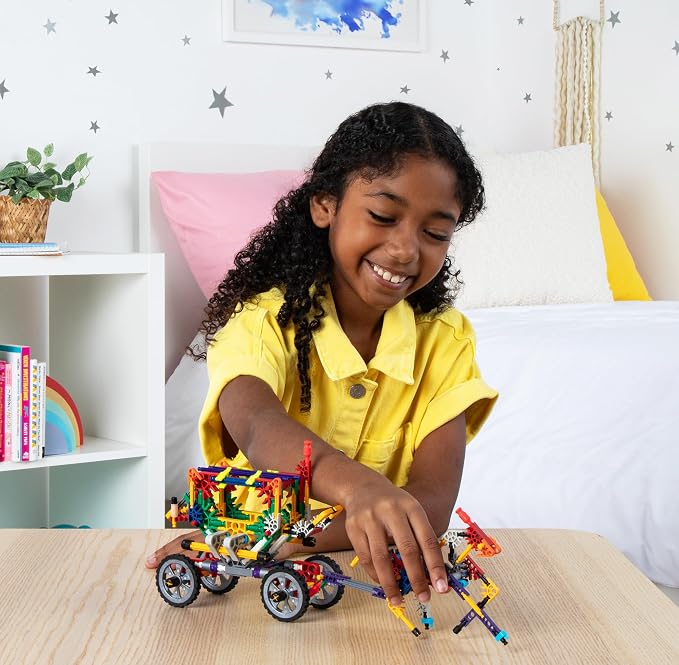 KNEX 80 Model Deluxe Set with Reusable Bag - STEM Building Kit, Kid Construction, Creative Play Toy‚ Ages 8+