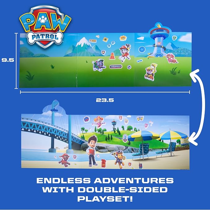 Horizon Group USA Puffy Sticker Playset for Kids, Paw Patrol