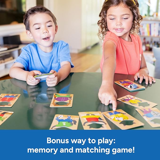 Educational Insights Raccoon Rumpus - Color Matching Game for Kids, 2-in-1 Memory Matching Games for Toddlers 3-5, Skill-Building Preschool Games, Early Learning Color Board Game, Boys & Girls Ages 3+