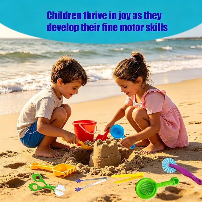 13 Pcs Sensory Bin Filler,Sensory Bin Tools, Fine Motor Skills Handy Scooper Set,Sensory Bin Toys,Fine Motor Skill Development