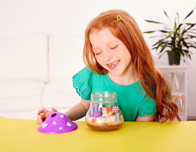 Creativity for Kids Plant and Grow Unicorn Forest: Terrarium Kit for Kids, Unicorn Toys and STEM Kits, Screen Free Summer Crafts & Arts and Crafts for Girls (Ages 6+)